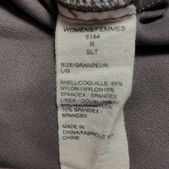 WOOLRICH Gray Taupe Athletic Skort - Size L - Picture 8 of 9